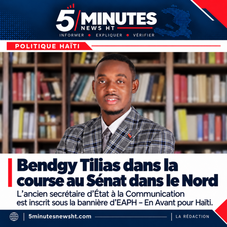 Bendgy Tilias, de la communication gouvernementale à la course au Sénat dans le Nord